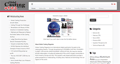 Desktop Screenshot of globalcastingmagazine.com